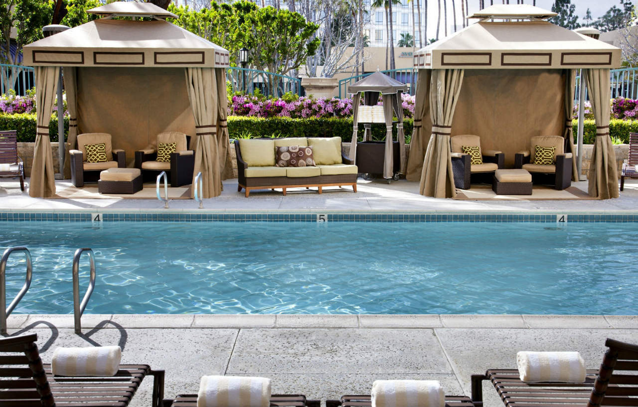 Costa Mesa Marriott Hotel Exterior foto